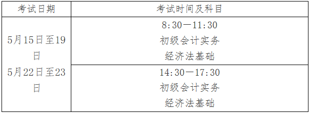 会计初级考试是几月份(会计初级考试是什么时候)